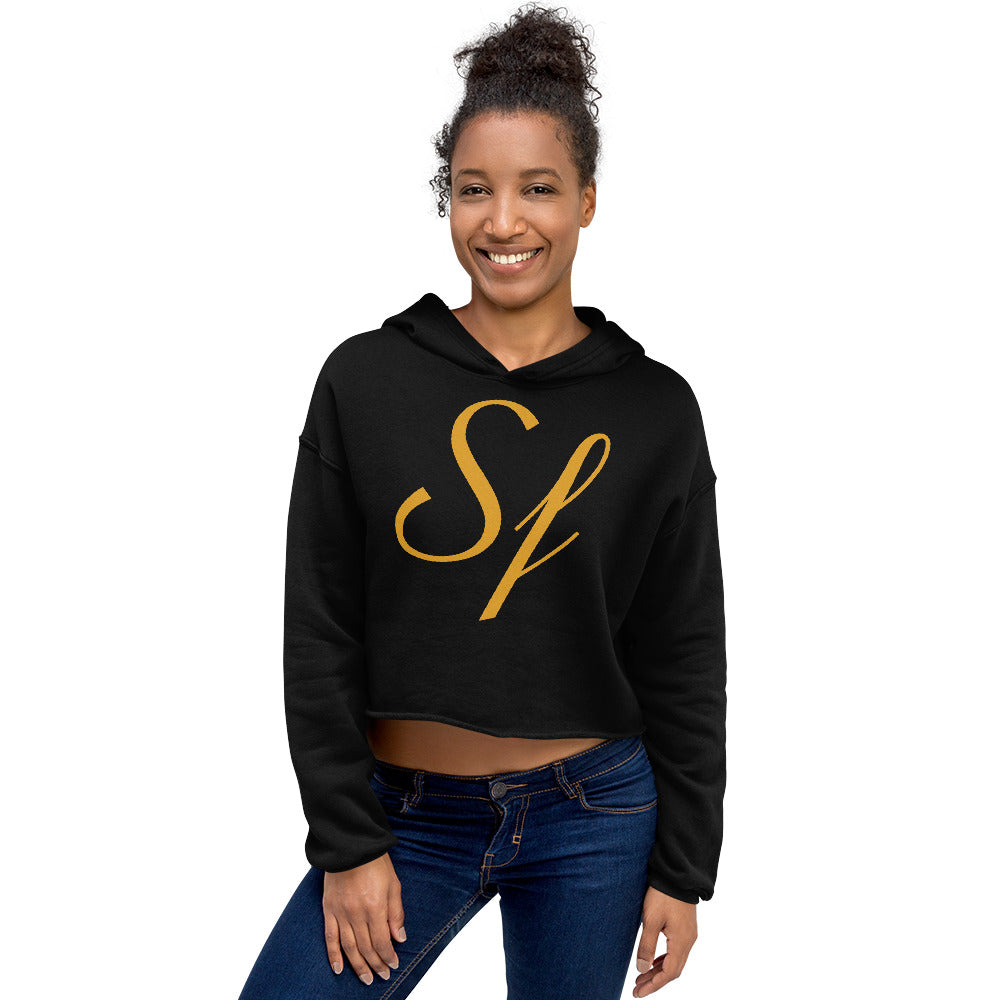 GOLD EDITION women crop hoodie!