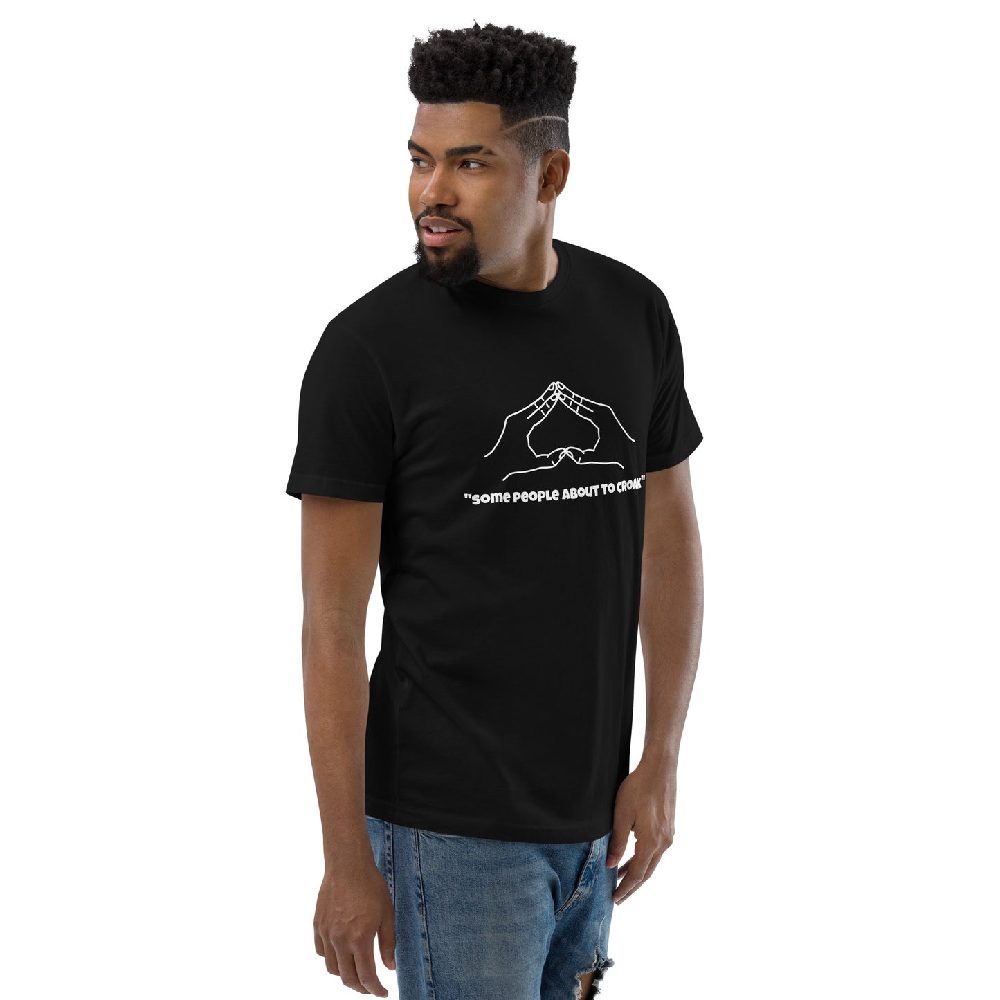 Some people about to croak short sleeve