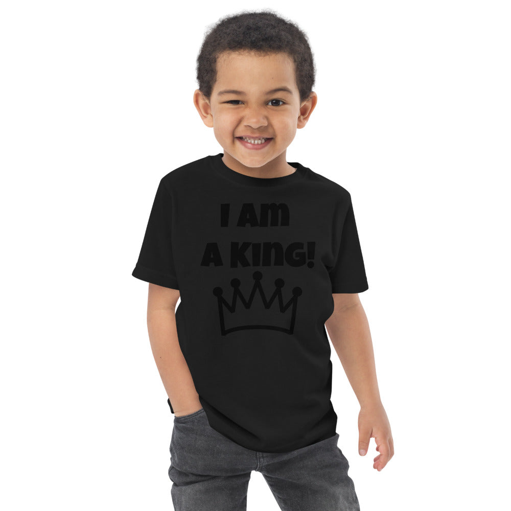 young king Toddler jersey t-shirt