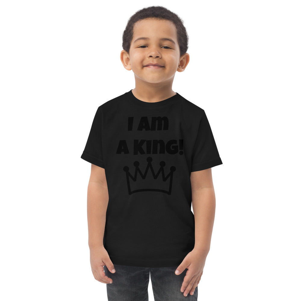 young king Toddler jersey t-shirt