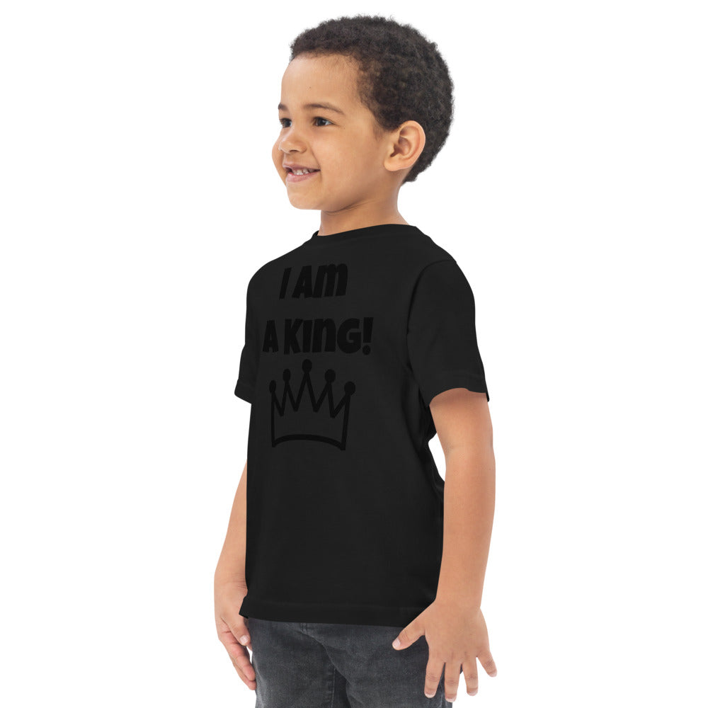 young king Toddler jersey t-shirt