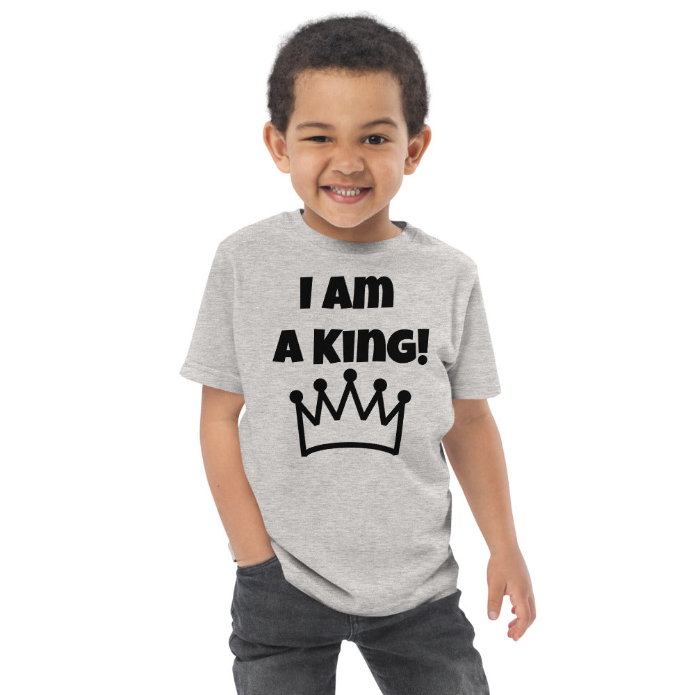 young king Toddler jersey t-shirt