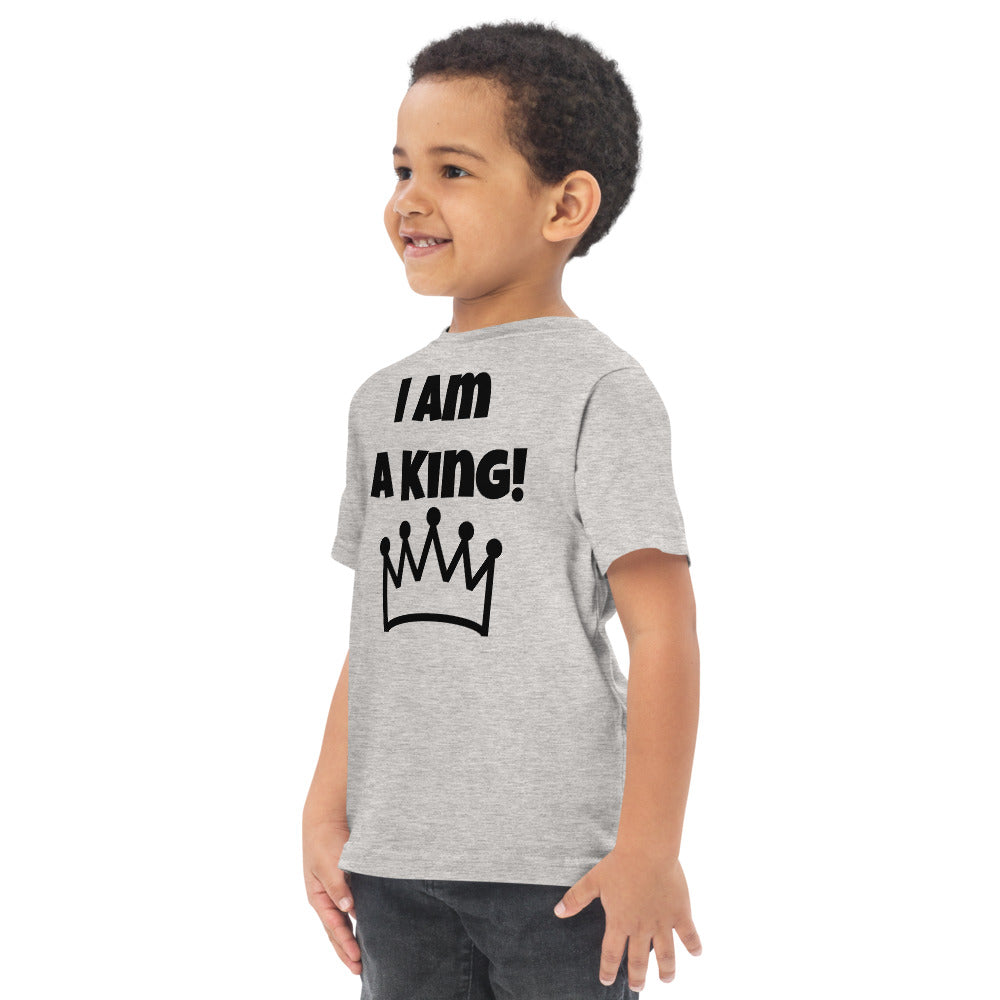 young king Toddler jersey t-shirt