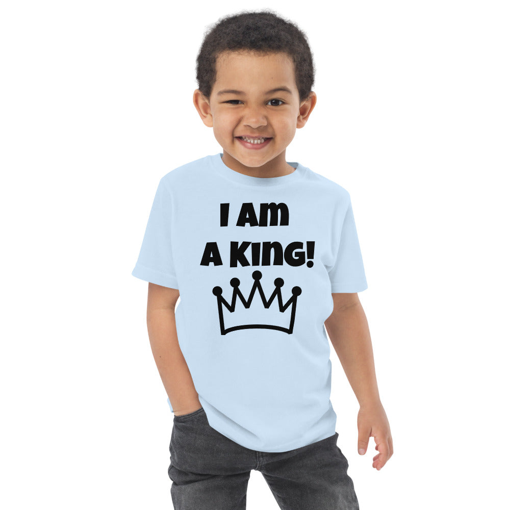 young king Toddler jersey t-shirt