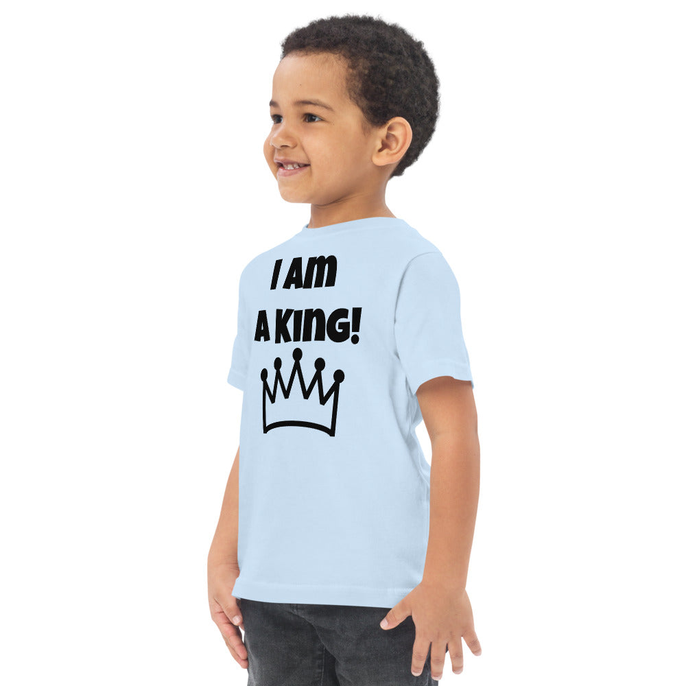 young king Toddler jersey t-shirt