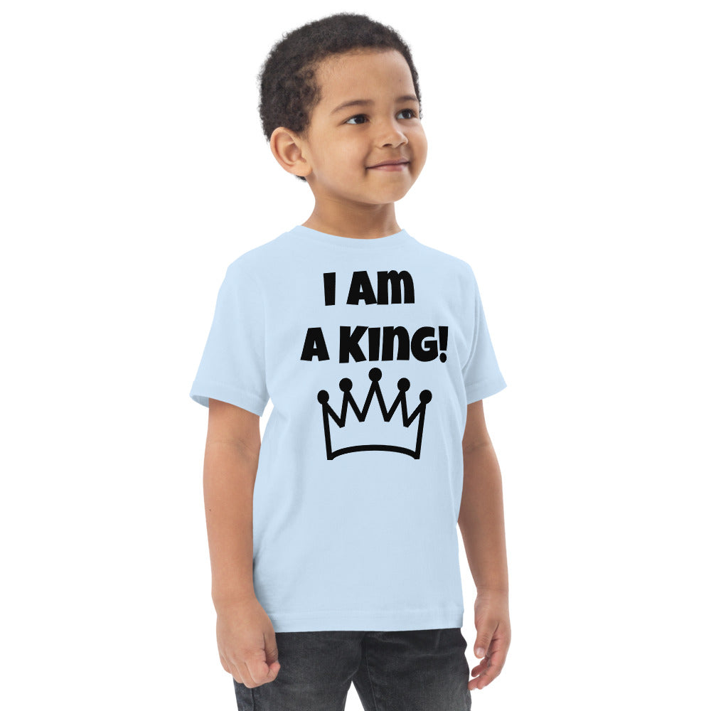 young king Toddler jersey t-shirt