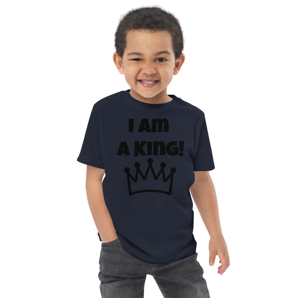 young king Toddler jersey t-shirt