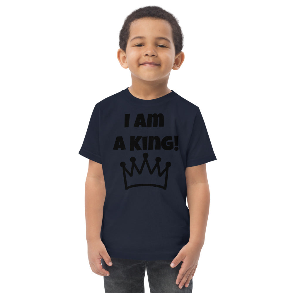 young king Toddler jersey t-shirt