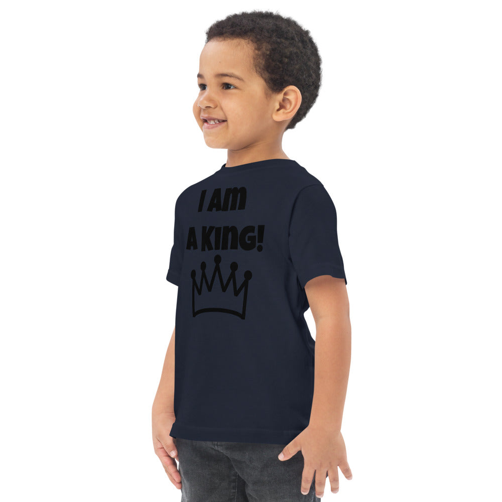 young king Toddler jersey t-shirt