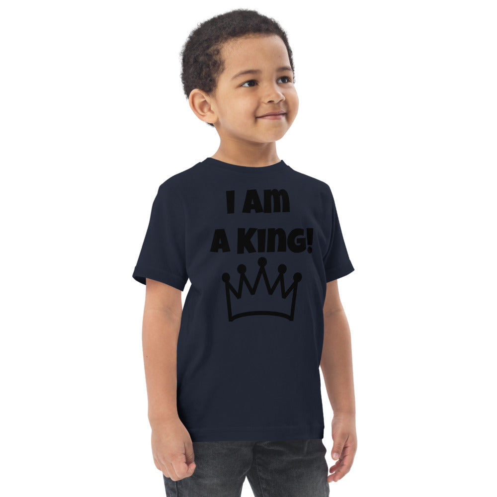 young king Toddler jersey t-shirt