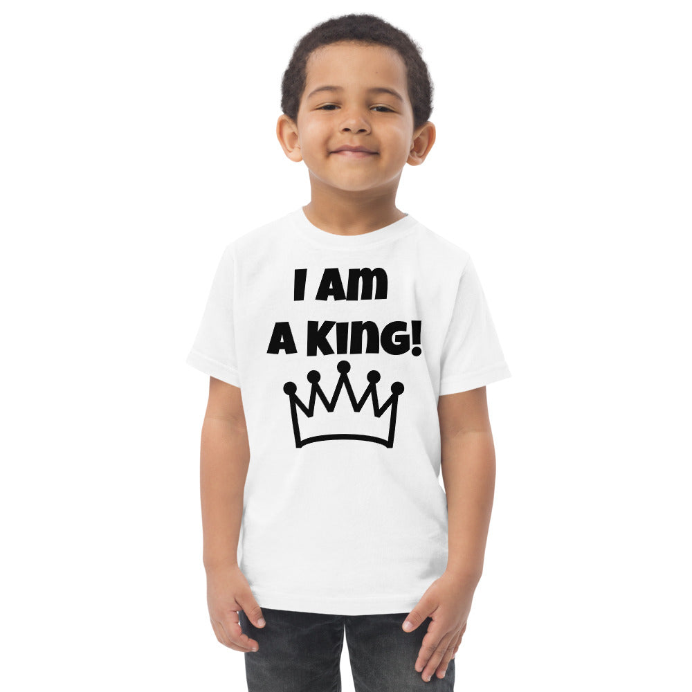 young king Toddler jersey t-shirt