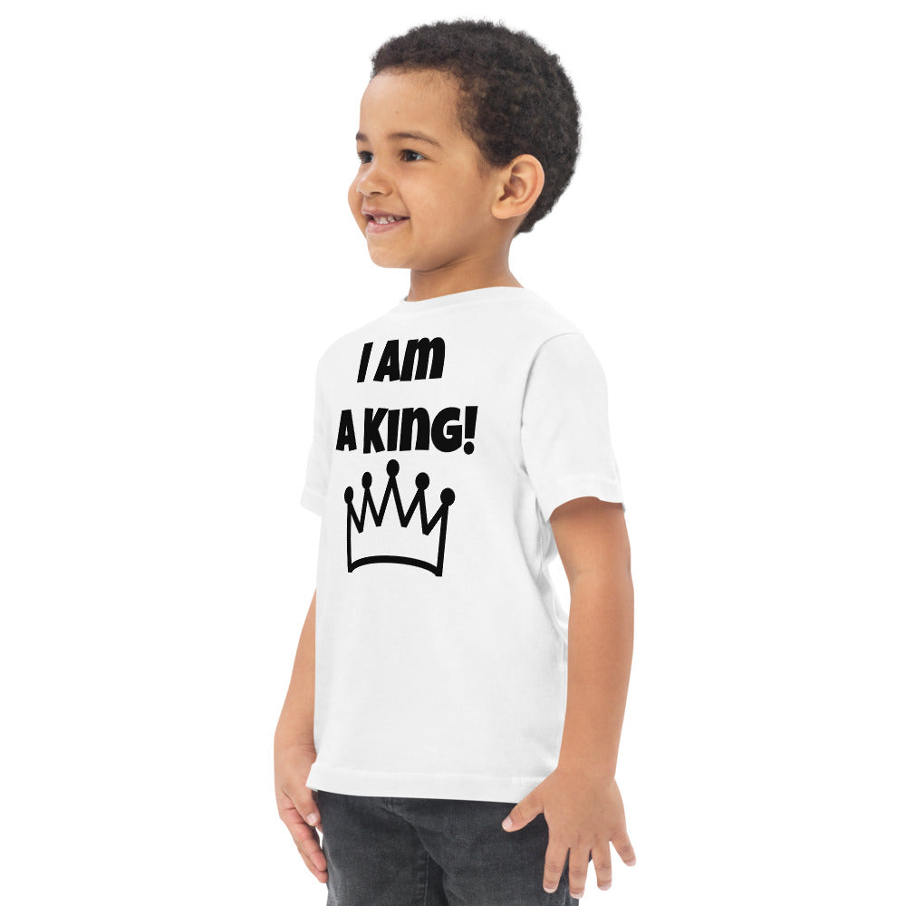 young king Toddler jersey t-shirt