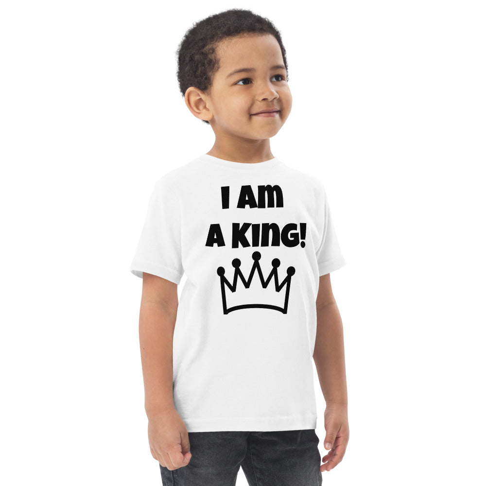 young king Toddler jersey t-shirt
