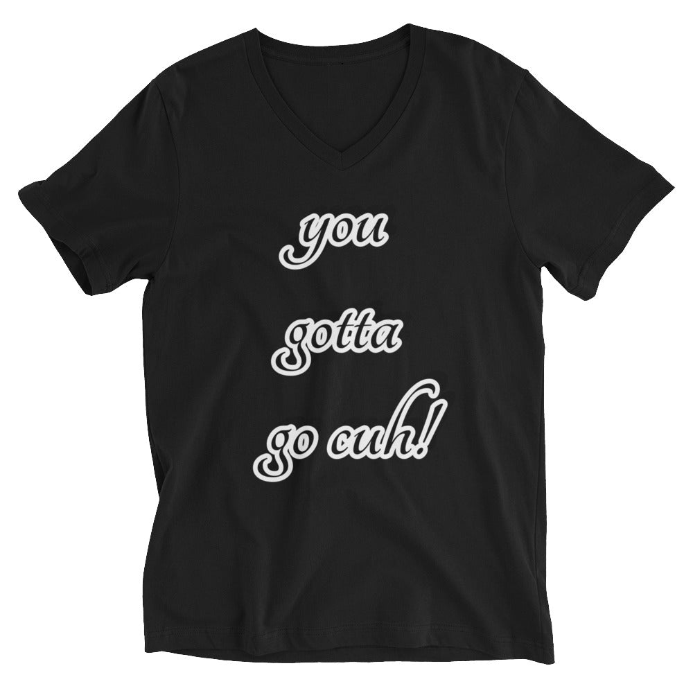 Unisex Short Sleeve V-Neck T-Shirt